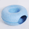 Donut Felt Cat Tunnel Bed Interactive Wool Cat Cave Play House For Indoor Cats 2