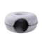 Donut Felt Cat Tunnel Bed Interactive Wool Cat Cave Play House For Indoor Cats 3