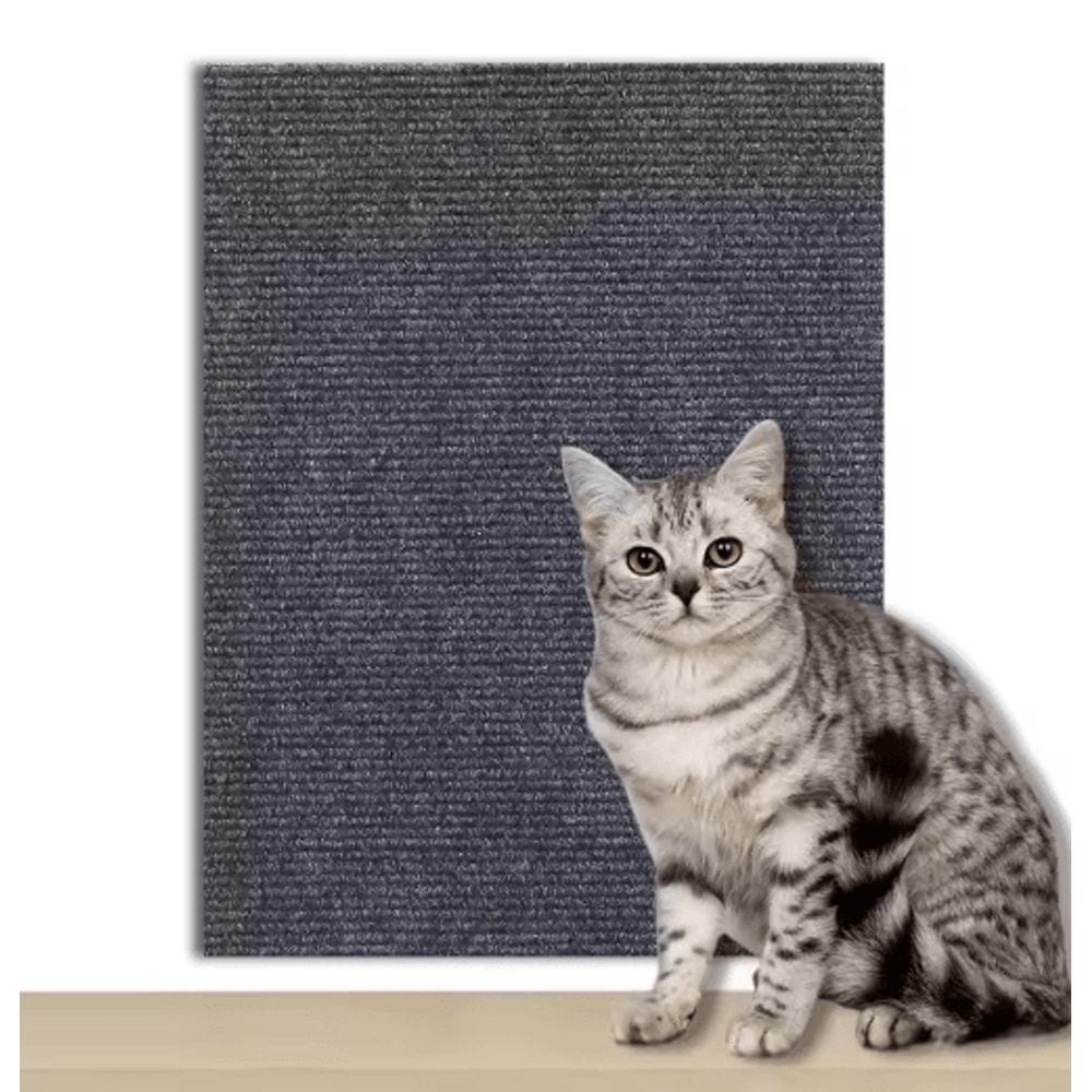 SelfAdhesive Cat Scratching Mat Trimmable Furniture Wall Protector 4