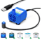 USB Cat Water Fountain Pump Replacement With LED Light For Pet Drinking Fountain 0