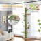 Adjustable Height Cat Tree Floor To Ceiling Cat Tower With Condo Hammock 4