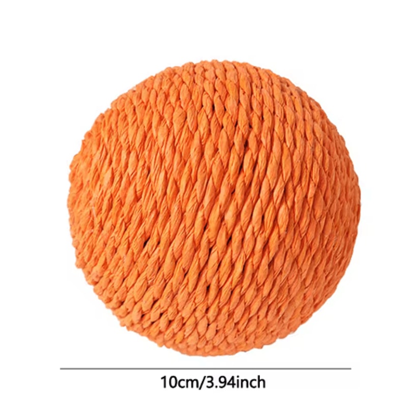 Interactive Sisal Cat Scratching Ball Toy For Kittens Indoor Cats 2