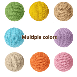 interactive sisal cat scratching ball toy for kittens & indoor cats