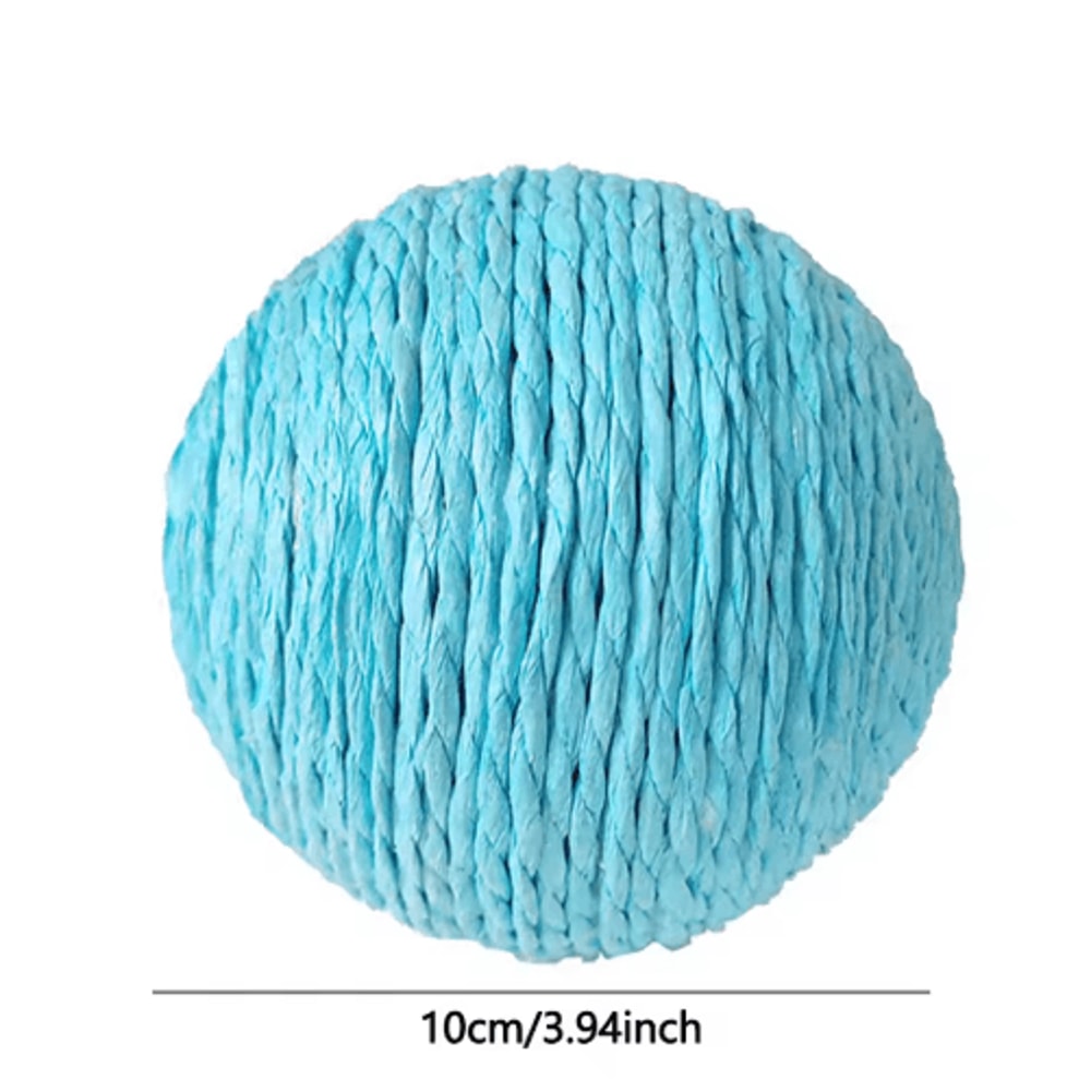 Interactive Sisal Cat Scratching Ball Toy For Kittens Indoor Cats 3