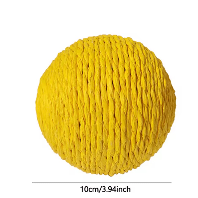 Interactive Sisal Cat Scratching Ball Toy For Kittens Indoor Cats 6