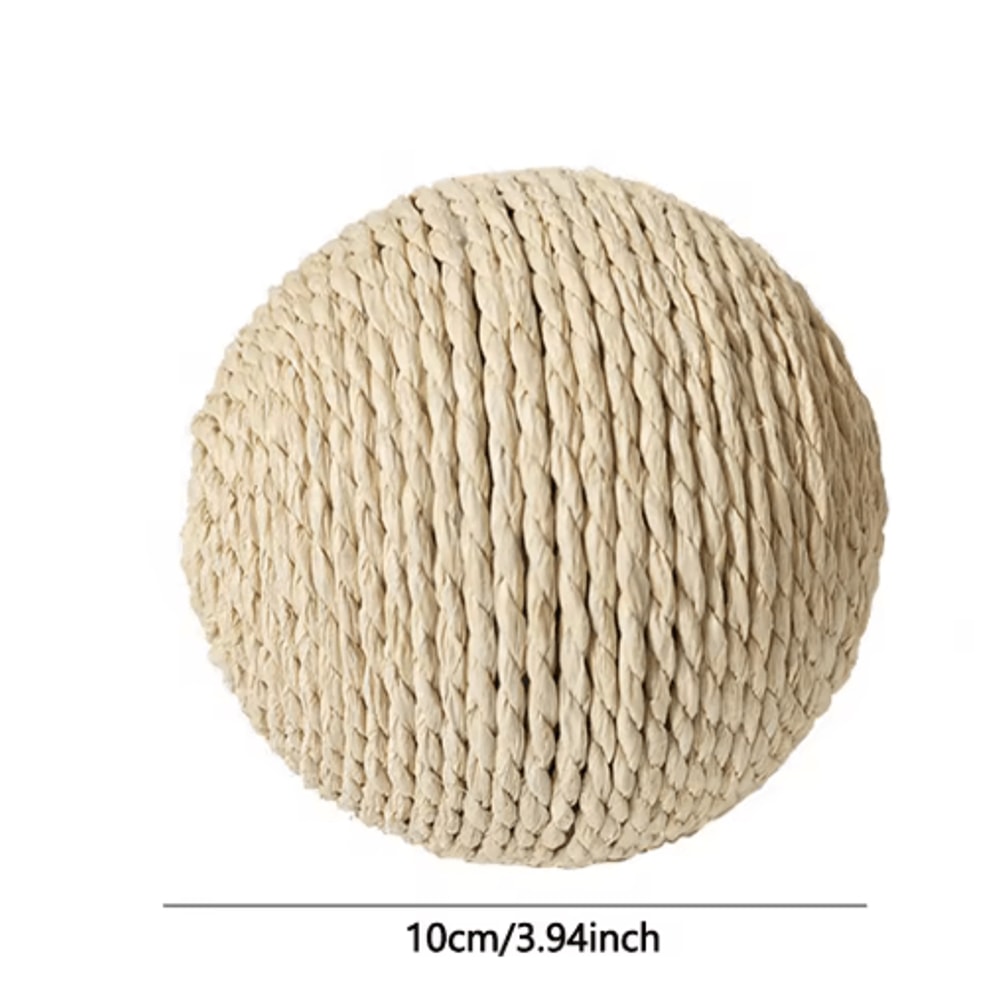 Interactive Sisal Cat Scratching Ball Toy For Kittens Indoor Cats 8