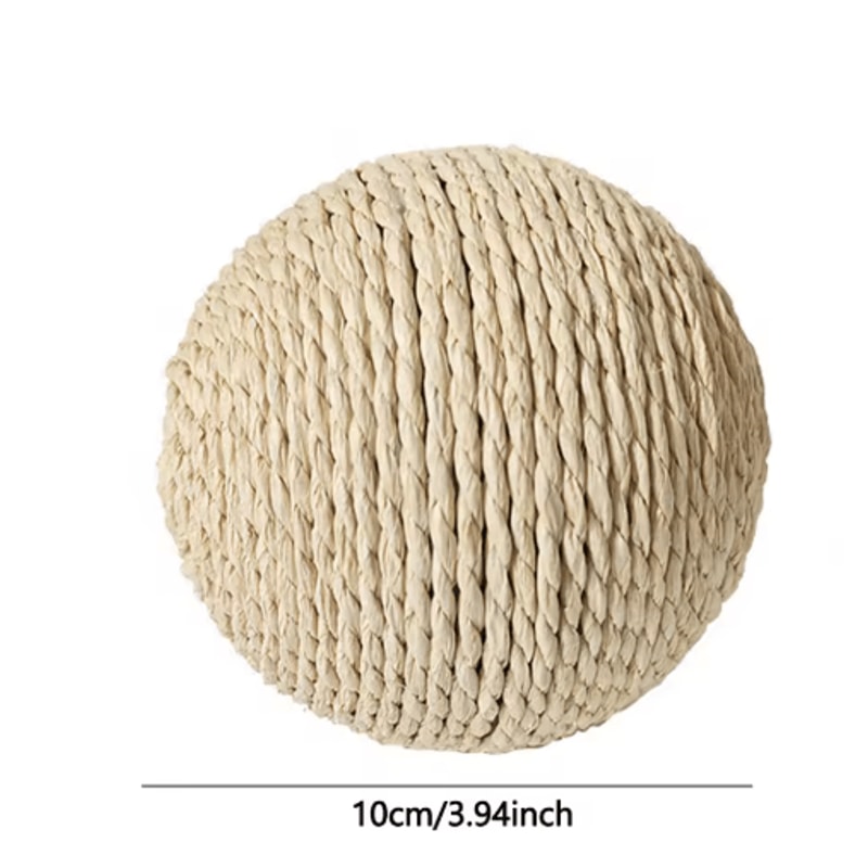 Interactive Sisal Cat Scratching Ball Toy For Kittens Indoor Cats 8