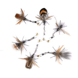 3pcs/4pcs cat teaser wand refill feather insect replacement toy set