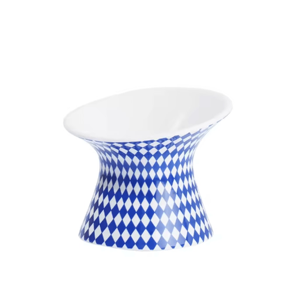 Elevated Ceramic Cat Bowls AntiTip Pet Food Water Dish Set 1