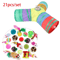 Rainbow Cat Tunnel Collapsible Interactive Play Tube For Cats Puppies 0