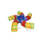 Rainbow Cat Tunnel Collapsible Interactive Play Tube For Cats Puppies 11