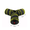 Rainbow Cat Tunnel Collapsible Interactive Play Tube For Cats Puppies 15
