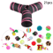 Rainbow Cat Tunnel Collapsible Interactive Play Tube For Cats Puppies 3