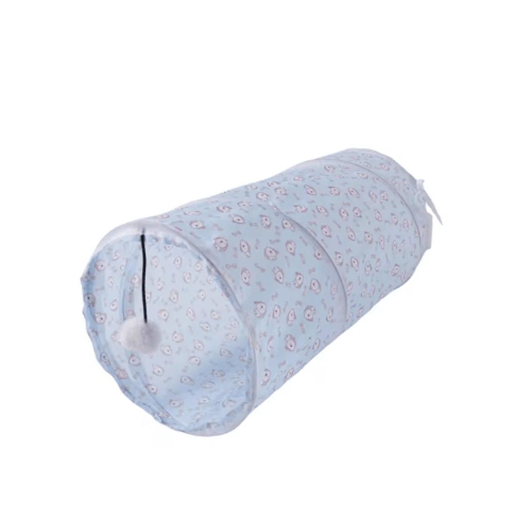 Rainbow Cat Tunnel Collapsible Interactive Play Tube For Cats Puppies 22