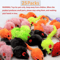 25PCS Plush Cat Mouse Toys Interactive Mini Mice For Cats Kittens 1