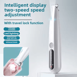 waterproof pet shaver electric paw trimmer for cats & dogs