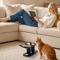 Elevated Cat Feeder With Solid Wood Frame Stainless Steel Bowls 2