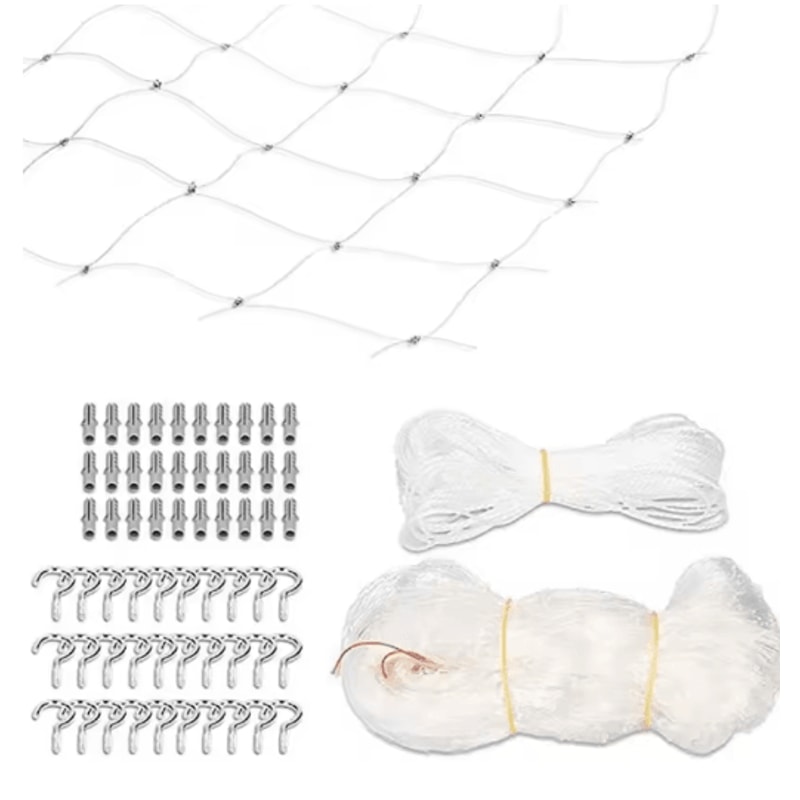 Protective Cat Safety Net For Balcony Window Garden Fall Prevention 6