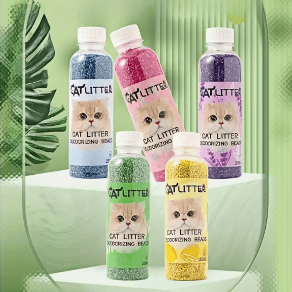 Cat Litter Deodorizing Beads Odor Eliminator For Fresher Litter Boxes 8