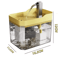 USB Cat Water Fountain With Auto Filter Transparent Water Dispenser 4