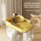 USB Cat Water Fountain With Auto Filter Transparent Water Dispenser 0