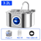 32L Stainless Steel Cat Water Fountain Automatic Pet Drinking Dispenser 2