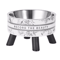 Stainless Steel Elevated Pet Bowls Raised Food Water Dish Set 1