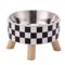 Stainless Steel Elevated Pet Bowls Raised Food Water Dish Set 3