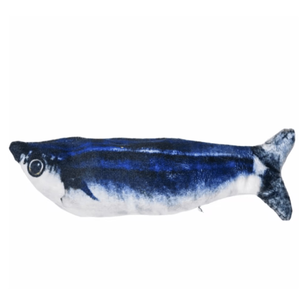 Interactive Flopping Fish Cat Toy With Motion Sensor Wagging Tail Action 3