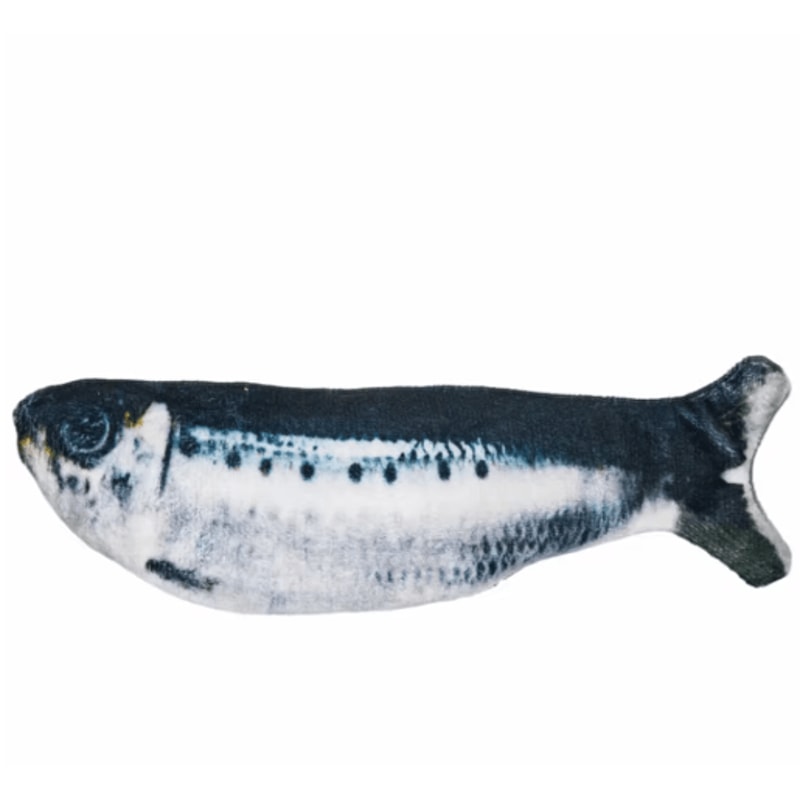 Interactive Flopping Fish Cat Toy With Motion Sensor Wagging Tail Action 4