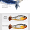 Interactive Flopping Fish Cat Toy With Motion Sensor Wagging Tail Action 6