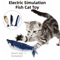 Interactive Flopping Fish Cat Toy With Motion Sensor Wagging Tail Action 7