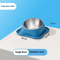 Stainless Steel Double Pet Bowl With NonSlip Elevated Neck Protection Design 6