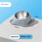 Stainless Steel Double Pet Bowl With NonSlip Elevated Neck Protection Design 8