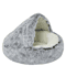 Soft Plush Covered Cat Bed Warm Round Sleeping Cave For Cats Small Dogs 1