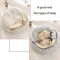 Soft Plush Covered Cat Bed Warm Round Sleeping Cave For Cats Small Dogs 8
