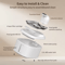 AquaSense Wireless Cat Water Fountain With Motion Sensor Stainless Steel Tray 4