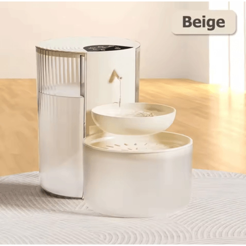 PureFlow SelfCleaning Pet Water Dispenser With Clean Dirty Water Separation 2