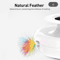 PlayPounce 2in1 Smart Interactive Cat Toy With Automatic Feather Rolling Ball 3