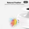 PlayPounce 2in1 Smart Interactive Cat Toy With Automatic Feather Rolling Ball 3