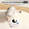 PlayPounce 2in1 Smart Interactive Cat Toy With Automatic Feather Rolling Ball 0