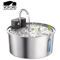 VOFORD 32L Automatic Stainless Steel Cat Water Fountain Wireless Sensor Pet Water Dispenser 0