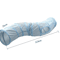 3Way Foldable Cat Tunnel Toy Interactive Peek Hole Play Tube For Cats 4