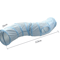 3Way Foldable Cat Tunnel Toy Interactive Peek Hole Play Tube For Cats 4