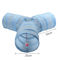 3Way Foldable Cat Tunnel Toy Interactive Peek Hole Play Tube For Cats 5