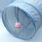 3Way Foldable Cat Tunnel Toy Interactive Peek Hole Play Tube For Cats 7