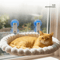 Foldable Cat Window Hammock Suction Cup Hanging Bed For Cats 5