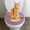Portable Washable Cat Travel Toilet NonSlip Reusable Pet Litter Box 4