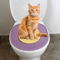 Portable Washable Cat Travel Toilet NonSlip Reusable Pet Litter Box 4