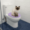 Portable Washable Cat Travel Toilet NonSlip Reusable Pet Litter Box 5